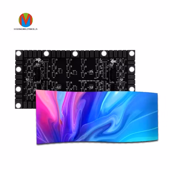 Indoor Curved Screen Display Advertising Flexible/Soft LED Module 320*160mm