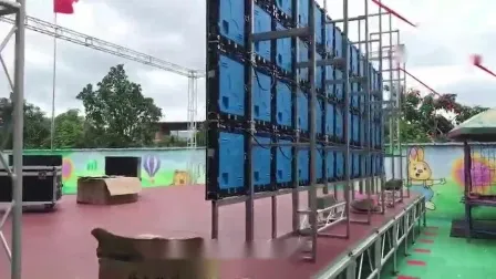 The Curved Outdoor Full Color Rental LED Display Screen for Beautiful Scenery 