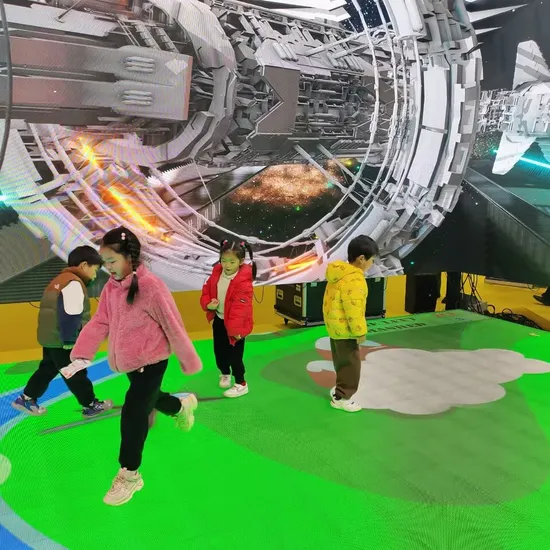 P3.91 Indoor Dance Floor LED Display for, Gaming Center, Creative Museum 