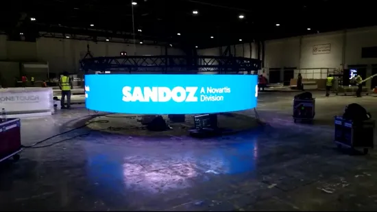 Xd Vision pH1.5 pH1.579 Indoor Full Color Flexible Soft LED Module for Creative LED Display 