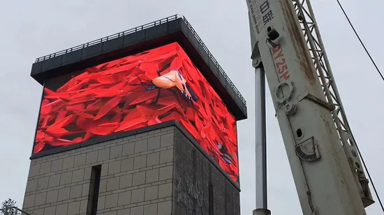 High Brightness P8mm Outdoor Full Color Advertising LED Digital Billboard 