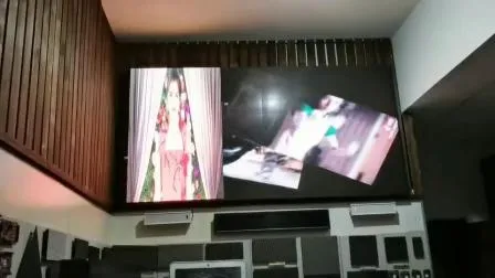 Fixed Simple Frame Simple Cabinet P3 P4 LED Module Indoor Video Wall LED Panel Display 