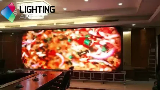 Fine Pixel Pitch 192X192 Display DOT P2.5 Cabinet LED Display Screen 
