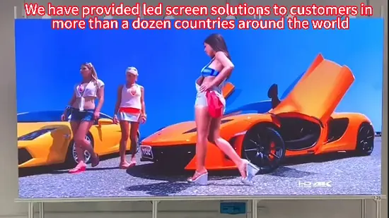 OEM 5m X 3m Outdoor LED Screen High Resolution Rental Turnkey LED Video Wall System Package Event Touring LED Display Screen 