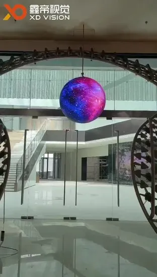 Xd Vision Indoor Outdoor Full Color Sphere Ball Creative Custom Made LED Display 