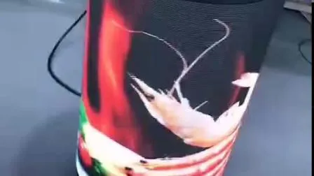 P4 Creative Indoor Advertising Full Color Video Flexible LED Display 