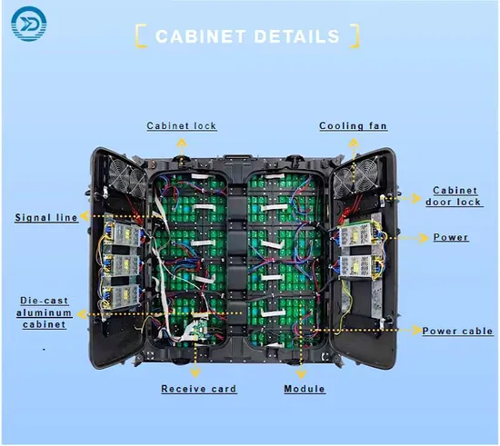 P4 960X960mm LED Display Screen Light Die Casting Aluminum Cabinet Waterproof Outdoor Fixed Installation 