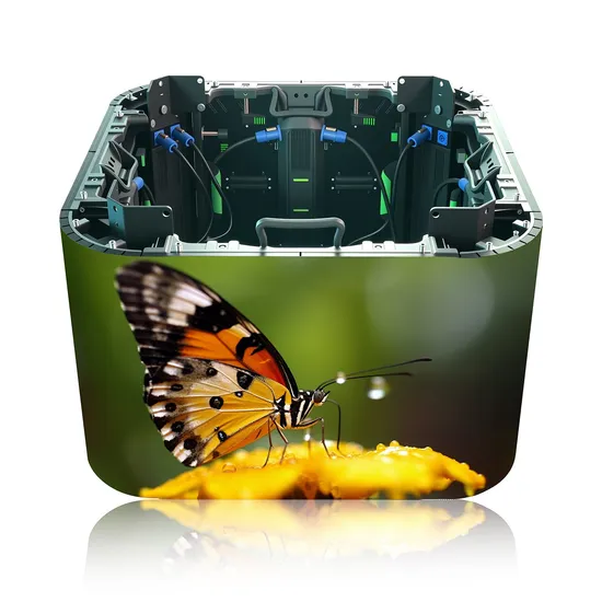 P2.5 LED Cube Screen Creative 4 Sided Advertising Cube Logo Brand Display 