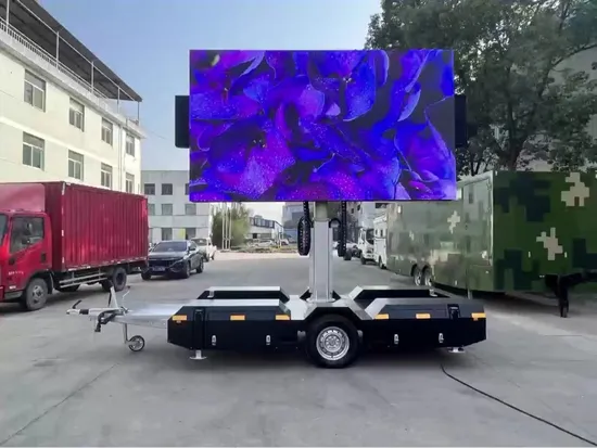 Seekstarled Mobile P4 Outdoor LED Display Screens Advertising LED Trailer Billboard 