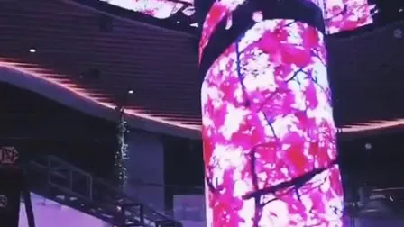 Indoor Curved Screen Display Advertising Flexible/Soft LED Module 320*160mm 