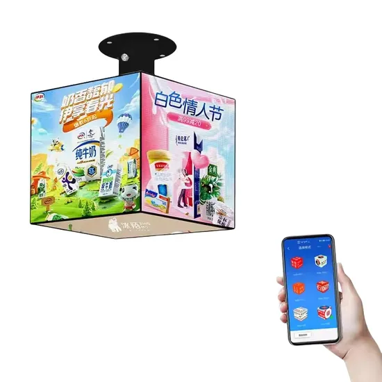 High Resolution P4 LED Magic Cube Screen Creative 4/5