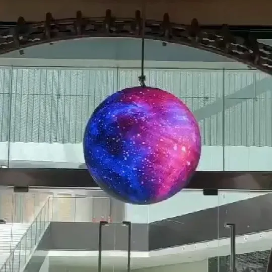 P1 P3 RGB Indoor Spherical Circular Creative Circular Cube Cylindrical Surface LED Display