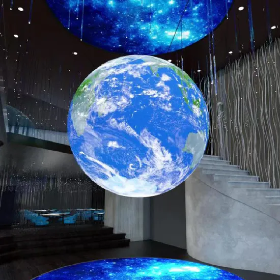 P5 Indoor SMD RGB Full Color Custom 360 Degree Video Ball Creative Screen Globe Shape LED Display 