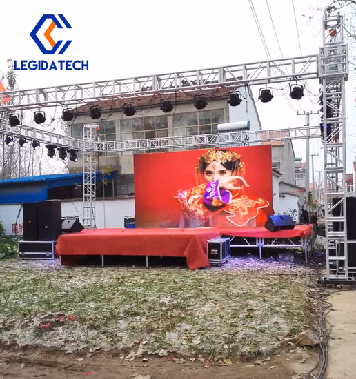 P3.91 P2.9 P4.81 Outdoor Pixel Pitch Module Mobile Fixed Billboard Video Wall Panel China Price Replacement LED LCD TV Screens Stage for Concert Display