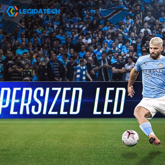 Steel LED Video Wall P10 SMD3535 Stadium Perimeter Outdoor Sports LED Display