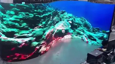 P2 P2.5 P3 P4 SMD Indoor Flexible Soft LED Display Module Curve Creative LED Screens 